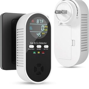 Digital Gas and CO Detector with Display